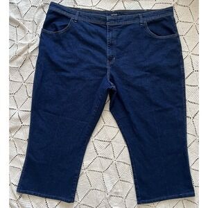 Basic Editions Men Jeans Size 50 Cotton Blend Relaxed Fit Blue Denim Pants *pics